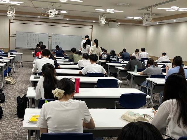 暗記の様子